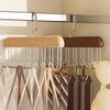 Solid Wood Eight-hook Hanging Rack Vest Hook Wooden Eight-hook Storage Clothes Hanger