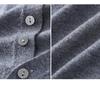 New European & American Two-Piece Wool Blend Cardigan & Base Layer Knit Set for Women - Autumn/Winter Trendy Fashion