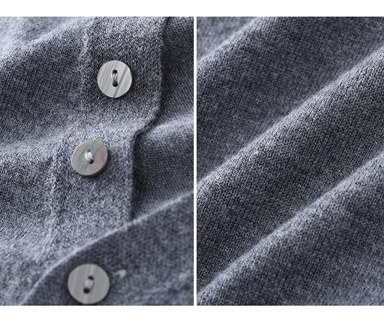 New European & American Two-Piece Wool Blend Cardigan & Base Layer Knit Set for Women - Autumn/Winter Trendy Fashion
