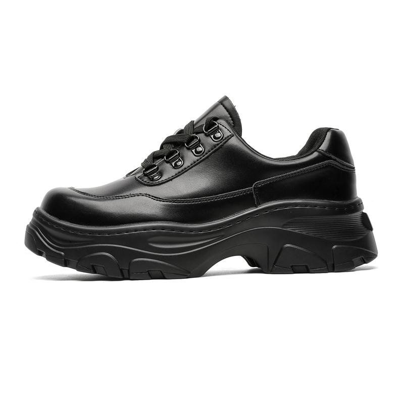 

Original Design 2025 New Spring New Sport Casual Street Style Sneakers For Men s Black Teenagers Dress Height Increasing Shoes 38