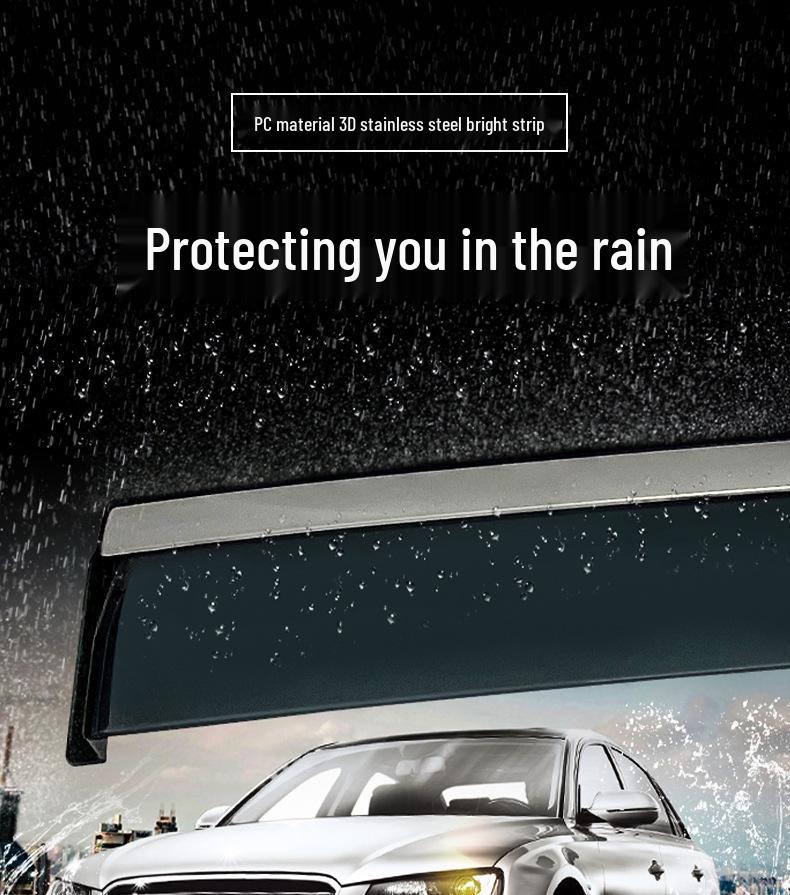 Nissan Xterra Window Visor Rain Guards and Eyebrows