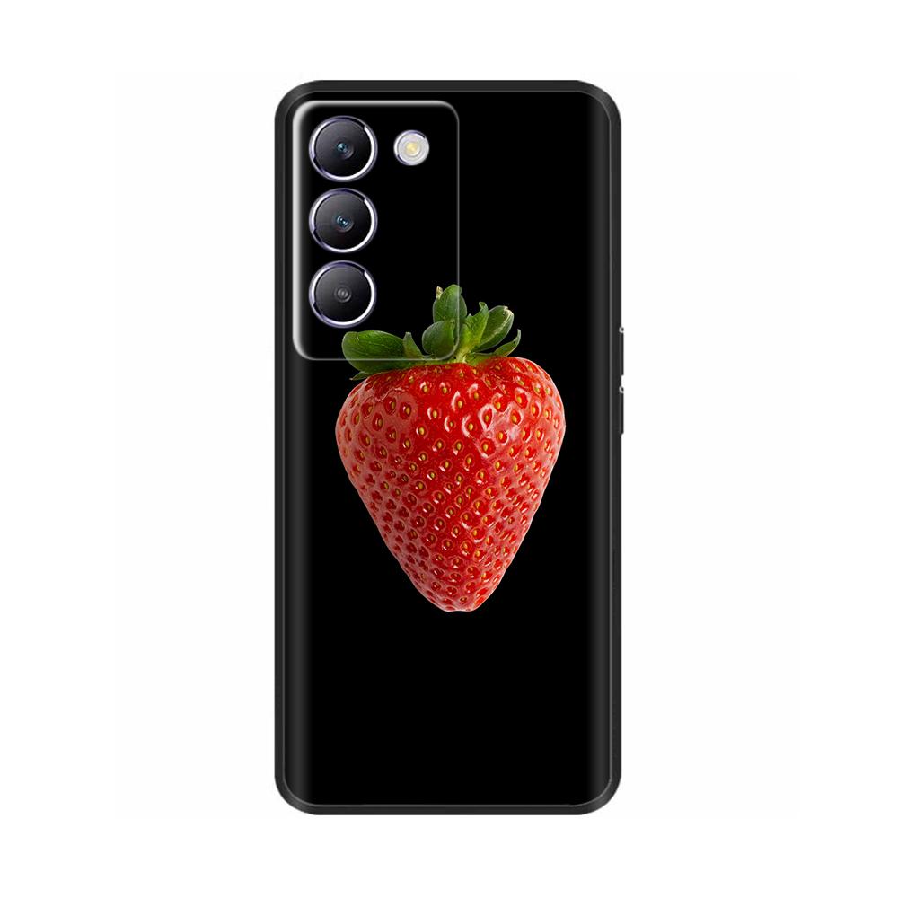 For Vivo V30 V40 SE Phone Case Shockproof Silicone Soft Bumper Cases For Vivo V40 SE V30 SE Luxury Painted Protection Back Cover