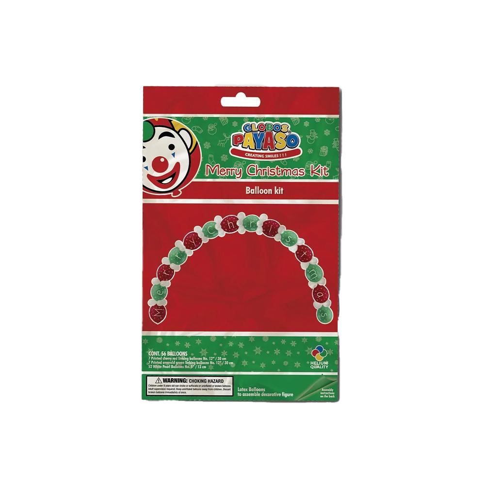 Clown Balloons Christmas Balloon Arch Kit (Pack of 66)
