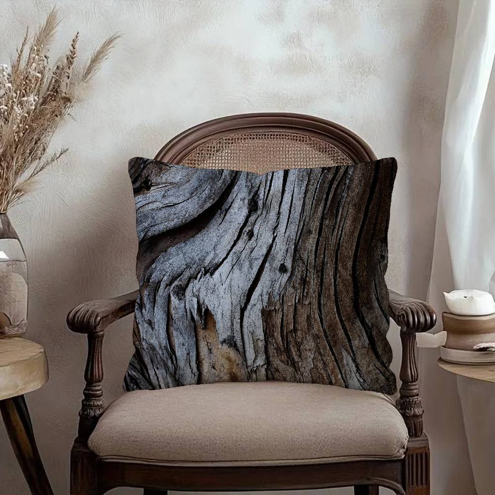 Beautiful Wood Cushion Cover Car Throw Pillow Case For Sofa Car Christmas Gift Xcm Xcm