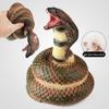 Large Soft Rubber Snake Model for Kids - Cobra, Rattlesnake, and Python Simulation Toy