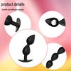 Wearable Silicone Anal Dilator Roller with Steel Ball for Men and Women.