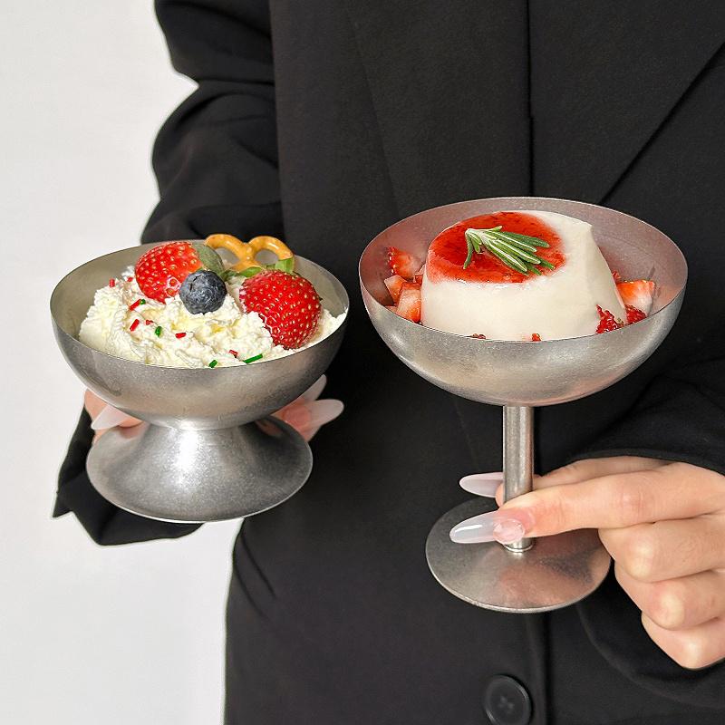 1ks sklenice na pohár s vysokou nohou, odpolední čaj, univerzální kalíšky, vintage servírovací miska, unikátní gurmánské sladkosti, elegantní