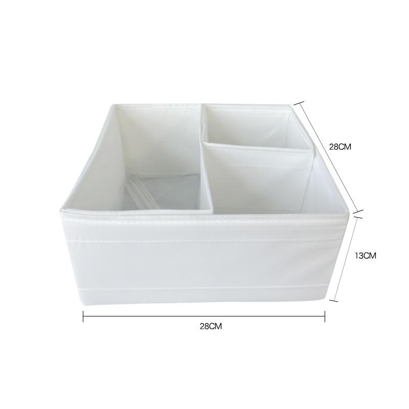 4 specifications Household Wardrobe Storage Baskets Large Capacity Clothing Toy Storage Bags Polyester Folding Desk Storage Box