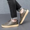 Fashion Leisure Business Men's New Leather Shoes  Men's Comfortable lace up for men Outdoor stroll party casual Hot selling shoes