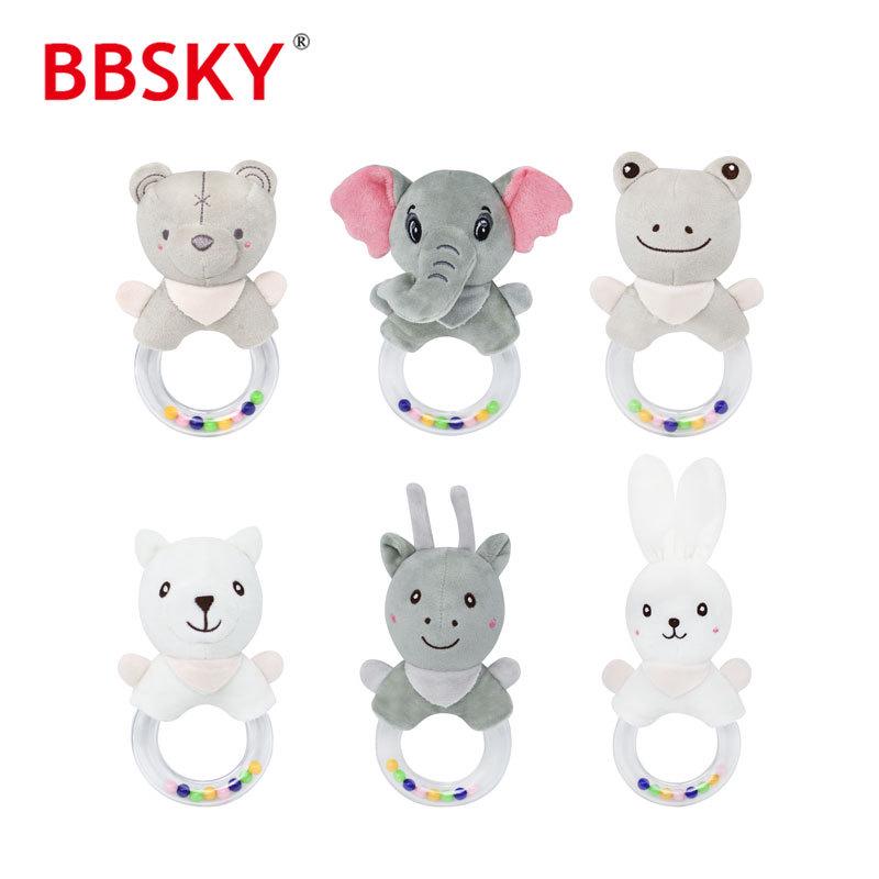 Baby Teether & Soothing Rattle for 0-1 Year Olds