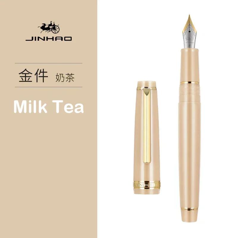 Jinhao 82 Fountain Pen New Color Acrylic Luxury Ink Pen EF/F/M/Bent Nib Business Office School Supplies Writing Pen Stationery