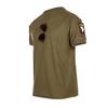 Men's Quick-Drying Tactical T-Shirt: Round Neck, Short Sleeve, Plus Size, Perfect for Military Fans, Outdoor Activities & Security Training.