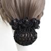 Nurse Head Flower Hair Mesh Pocket Disc Hair Stewardess Hair Mesh Cover Hotel Restaurant Waiter Work Headgear Hair Accessories