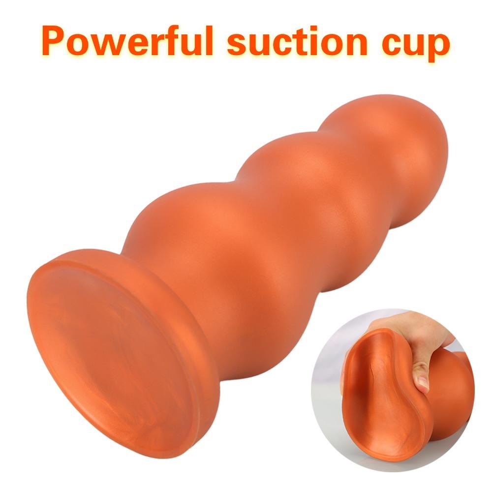 Extra Long Extra Large Extra Thick Anal Plug Dildo - Anus Expander Toy for Solo & Couple Intimate Pleasure, Body-Safe Silicone Sex Toy