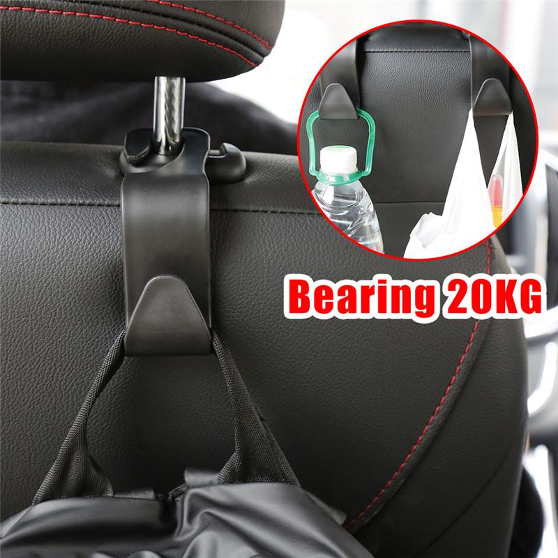 Universal Car Seat Back Hanger Car Seat Headrest Hook Storage Hanger Vehicle Back Seat Hidden Hook Auto Interior Car Accessories