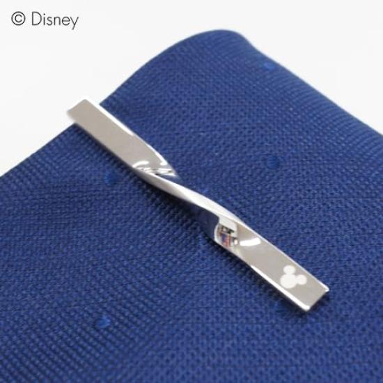 [Disney] Necktie & Tie Bar Set DN902520-2 Navy Blue