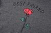 Womens Best Friend Long Sleeve Hoodie Sweatshirt Hooded Pullover Tops Blouse