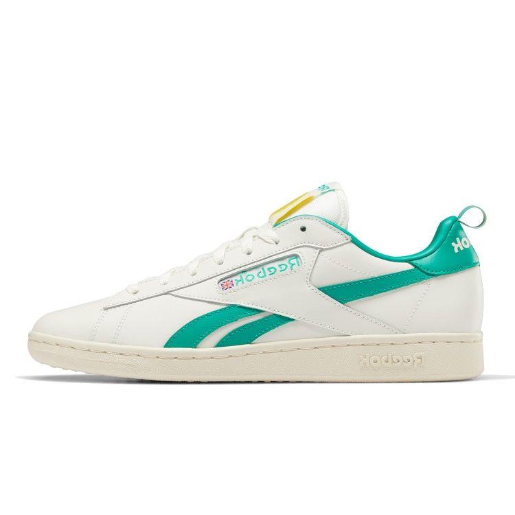 Reebok Unisex Npc Uk White Green Shoes EH1022 EU 40.5