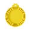 3 In 1 Reusable Food Storage Keep Fresh Tin Cover Cans Cap Pet Can Box Cover Silicone Can Lid Hot Kitchen Supply Mould Proof Hot