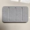 1PCS Quick-drying Diatomaceous Earth Absorbent Soap Holder Bathroom Table Hand Washing Rack Soap Box Diatom Mud Wash Pad Soap Box Drain