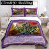 Cartoon Dark Magician Duvet Cover Comforter Fear Bedding set Soft Quilt Cover and Pillowcases for Teens SingleDoubleQueenKing