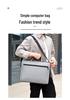 Men's Large Capacity Crossbody Business Briefcase with Shoulder Strap for 15.6" Laptops, Customizable Logo