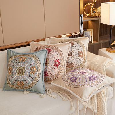 Jacquard Kissen Bettseite Groß Rückenlehne Möbel Geschenk Sofakissen Nordisch Zuhause Hochpräzisions-Jacquard