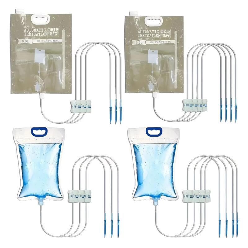 52L/65L Automatic Plant Watering Drip Bag Leakproof Adjustable Flow for Home Garden Vacation Use