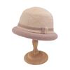 Color-blocking Korean Version FallSeason and ColdSeason BrandNew Hat for Women Style Striped Fisherman Hat ColdSeason Versatile Pot Hat Trendy and