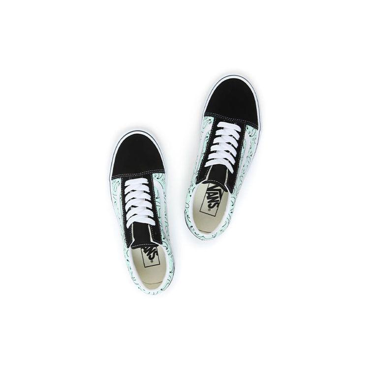 Vans Old Skool Classic Low-Top Casual Skate Shoes Unisex Sneakers Black Green VN0A5JMIN4T