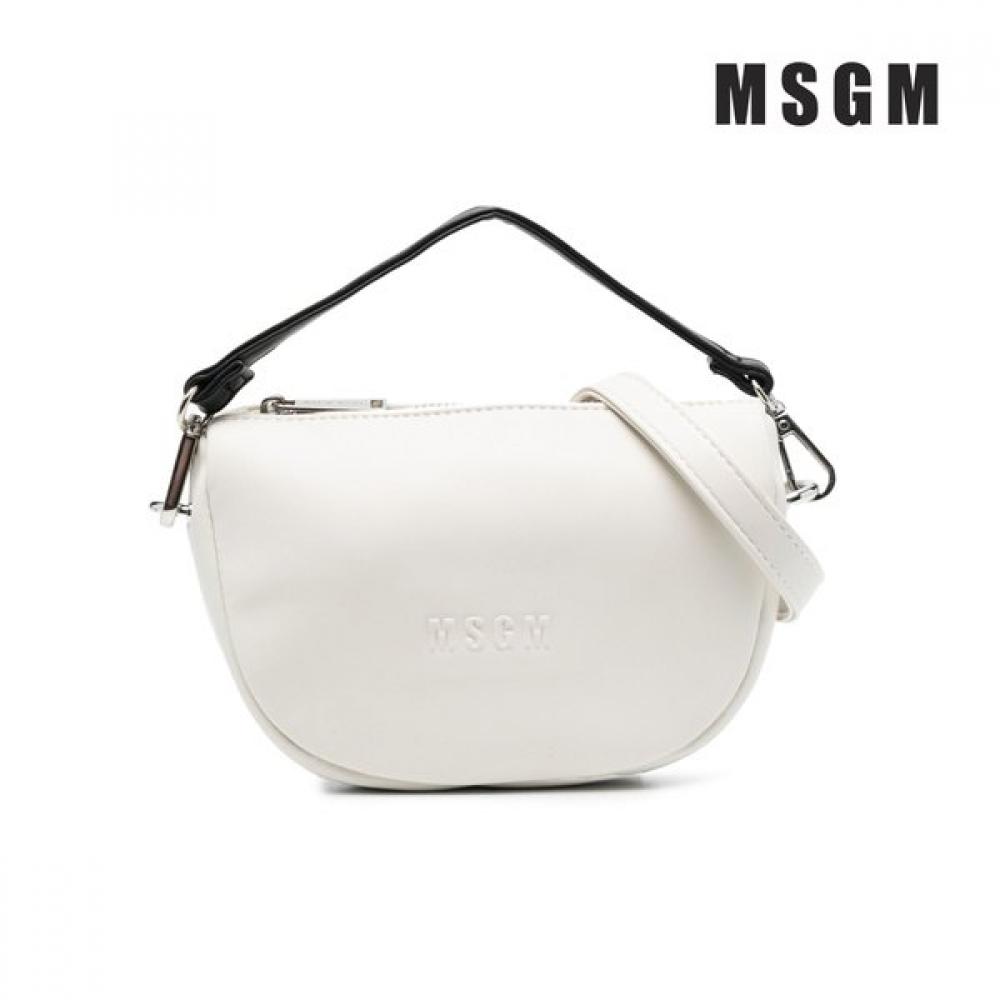 Msgm Embossed Logo Shoulder Bag Cross Bag 029351