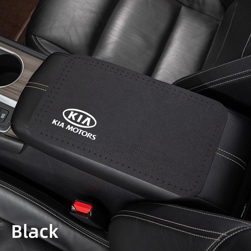 Car Armrest Mat Universal Auto Armrests Storage Box Mats For KIA sportage cerato Optima K2 K3 K4 K5 rio soul stonic Accessories rpfkn11