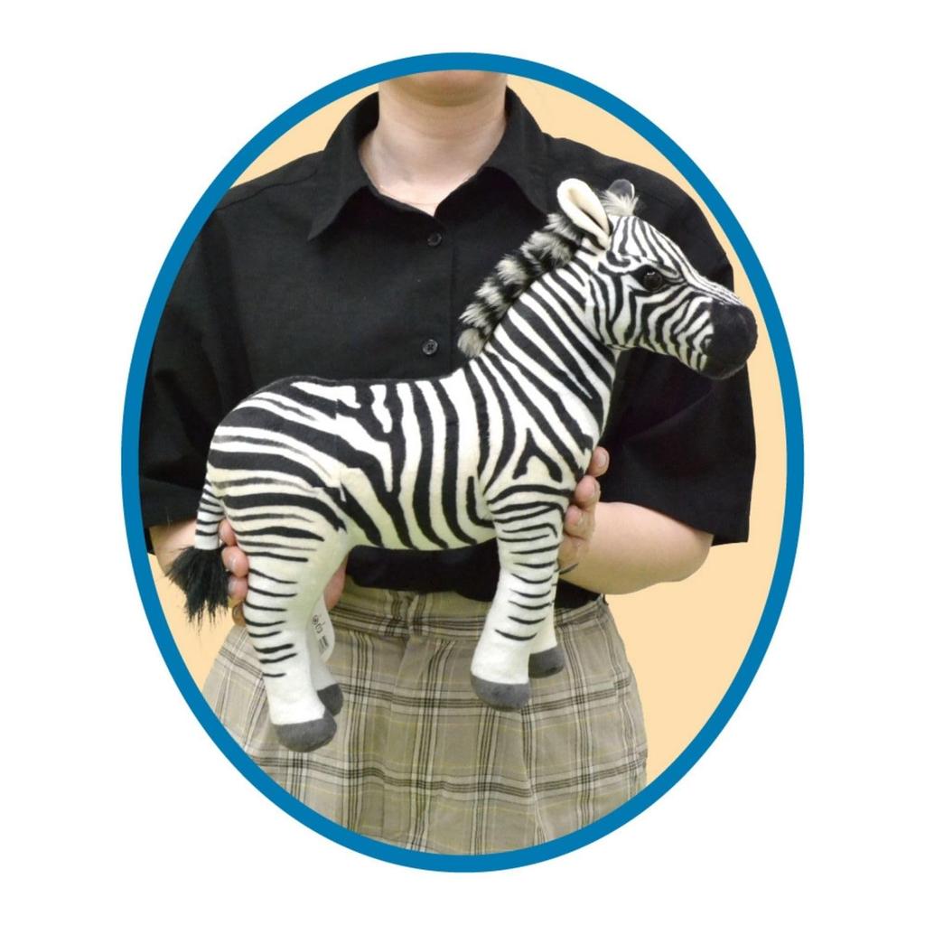 Yamani Zebra Plush Toy, Zebra, Approx. H310 X W110 X D330mm, 12462