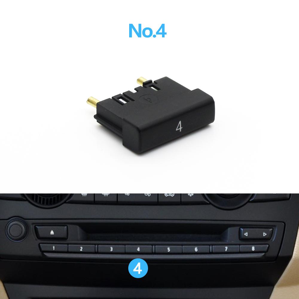 Buton Control Comutator Player Multimedia CD Panou de Bord Mașină Butoane Mod Număr Digital Pentru BMW X5 X6 E70 E71 E72 2007-2013