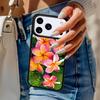 Frangipani Tropical Flowers Phone Case For iPhone 17 Air 14 15 13 12 Max Cover For Apple 14 15 16 16e 11 Pro Max Plus Coque