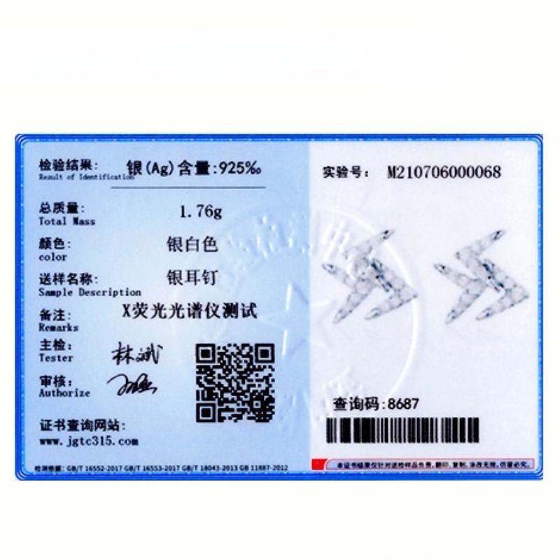 Tancise 925 Sterling Silver Zircon Earrings Drop Earrings For Women Wedding Party Gifts