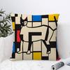 Home Decor Modernist Geometric Pattern Digital Print Pillow Pattern Cushion Cover Suitable for Sofa Bedroom Car Pillow Cover