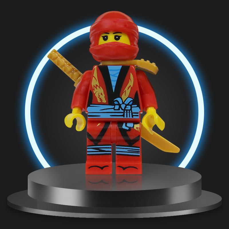 Ninja Minifiguur Bouwstenen Speelgoed, Creatieve Constructieblokken Set, Compatibel met Lego, Verjaardagscadeau voor Kinderen Jongens Meisjes