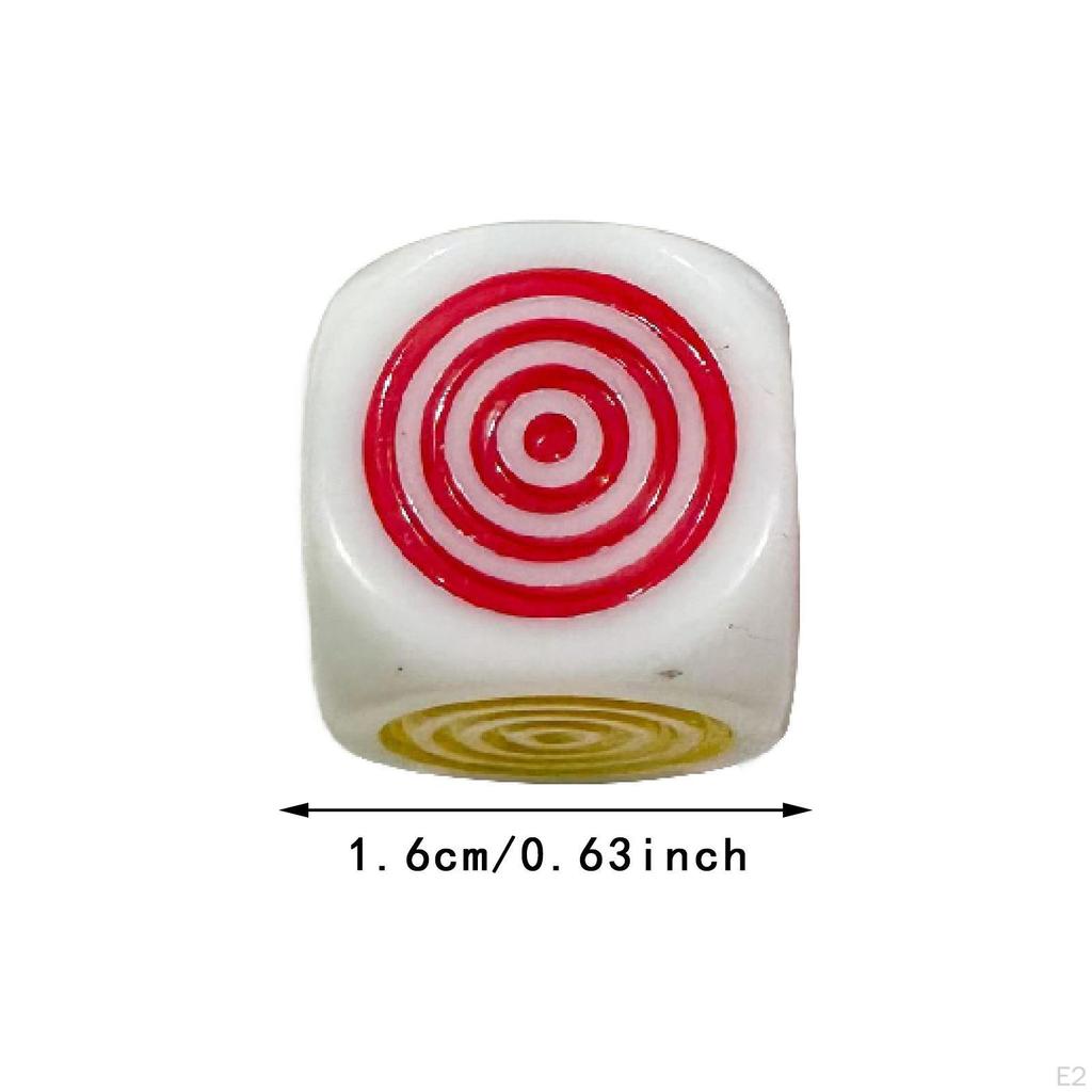 20 Stück Spielwürfel Set Lernspielzeug Klassenzimmer Leichtgewicht Rollenspiel Sammlungen Basteln