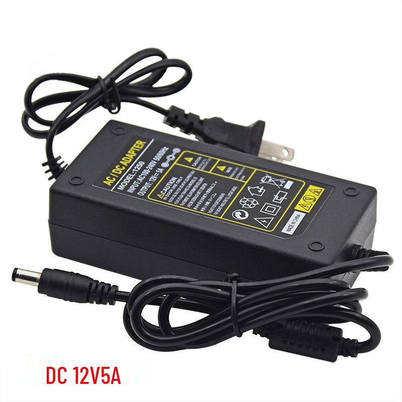 DC 12V Power Adapter for Cameras, Speakers, Amplifiers (1A-10A)