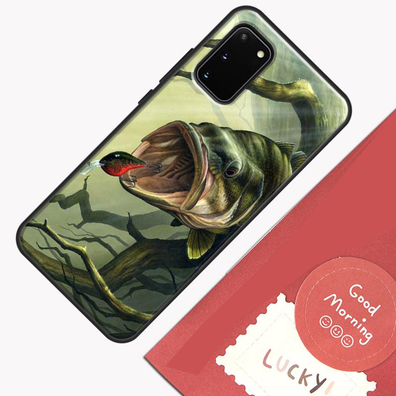 Bassangelköder Haken Tackle Handyhülle Für Samsung Galaxy S24 S26 Ultra S20 S21 S22 S23 S25 Plus S10 S25 FE Schutzhülle