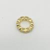 Yansheng S925 Sterling Silver Wheel Rhinestone Spacer Beads for DIY Beading, Bracelet Accessories