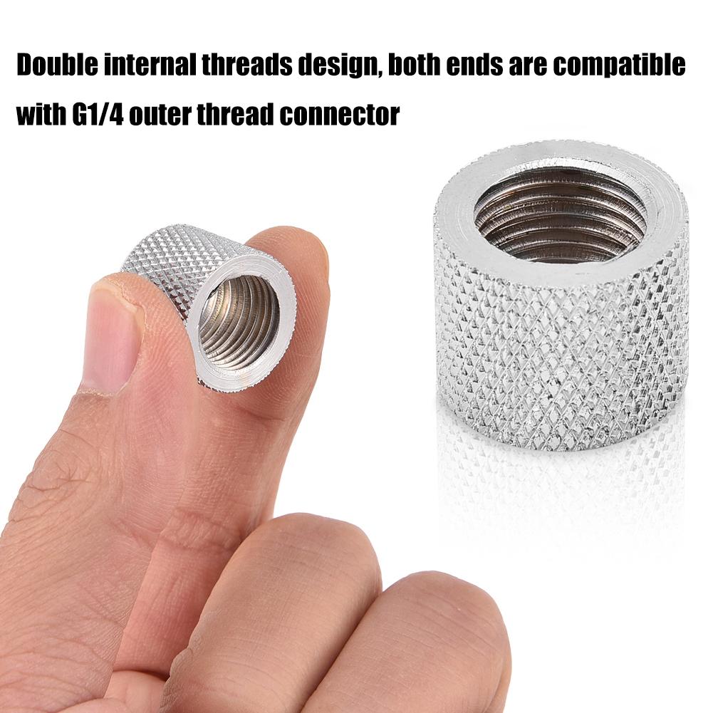 

2 шт. удлинитель резьбового соединения G14 с внутренней резьбой для жидкостного охлаждения ПК