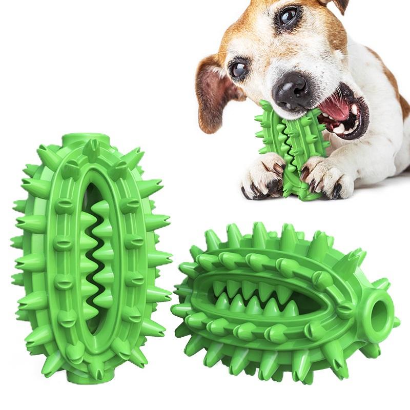 Dropshipping Puppy Interactive & Movement Toy Rubber Dog Chew Stick with Toothbrush Design