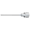 TONE Long Hexagonal 3mm Width Socket, 3H-03L, 9.5mm (3/8") Drive,