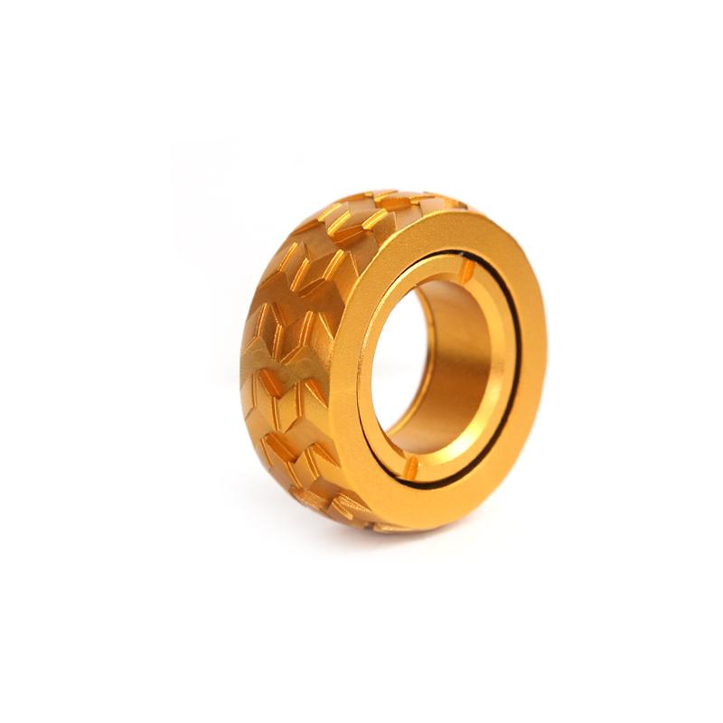 Mechanical Fidget Ratchet Ring EDC Fidget Sliders Fidget Toys Stress Relief For Adults Magnetic Metal For Adult Children Gift