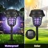 Oudoor Solar Powered Mosquito Killer Lamp Portable Radiationless Mosquito Repellent Mute Insect Trap Mosquitoe Eliminator