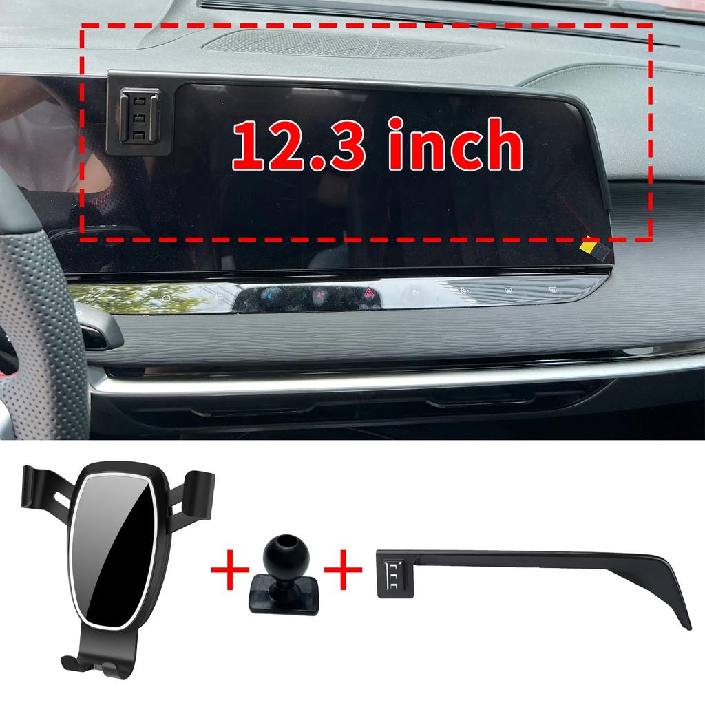 Custom Phone Holder for MG7 MG 7 2022 2023, 12.3 Inch, Dashboard Mount, Screen Base, No Drilling, for Car