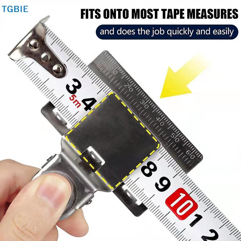 [TL]1/2/3Pcs Metal Measuring Tape Clip Positioning Tape Corner Measures Woodworking Locate Tool Accessories Precise And Clear