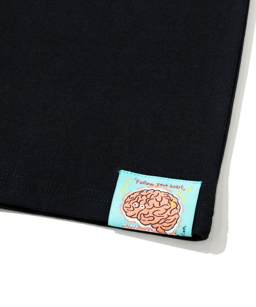 Go Slow Caravan 342610 RAY Cotton Cat and Beer T-Shirt ~Mugen Beer 2~ Black, Size S